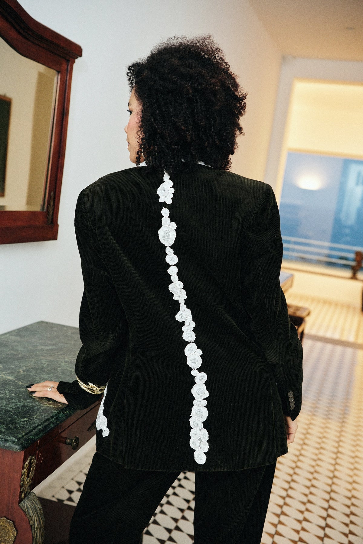 Velvet Lace Suit