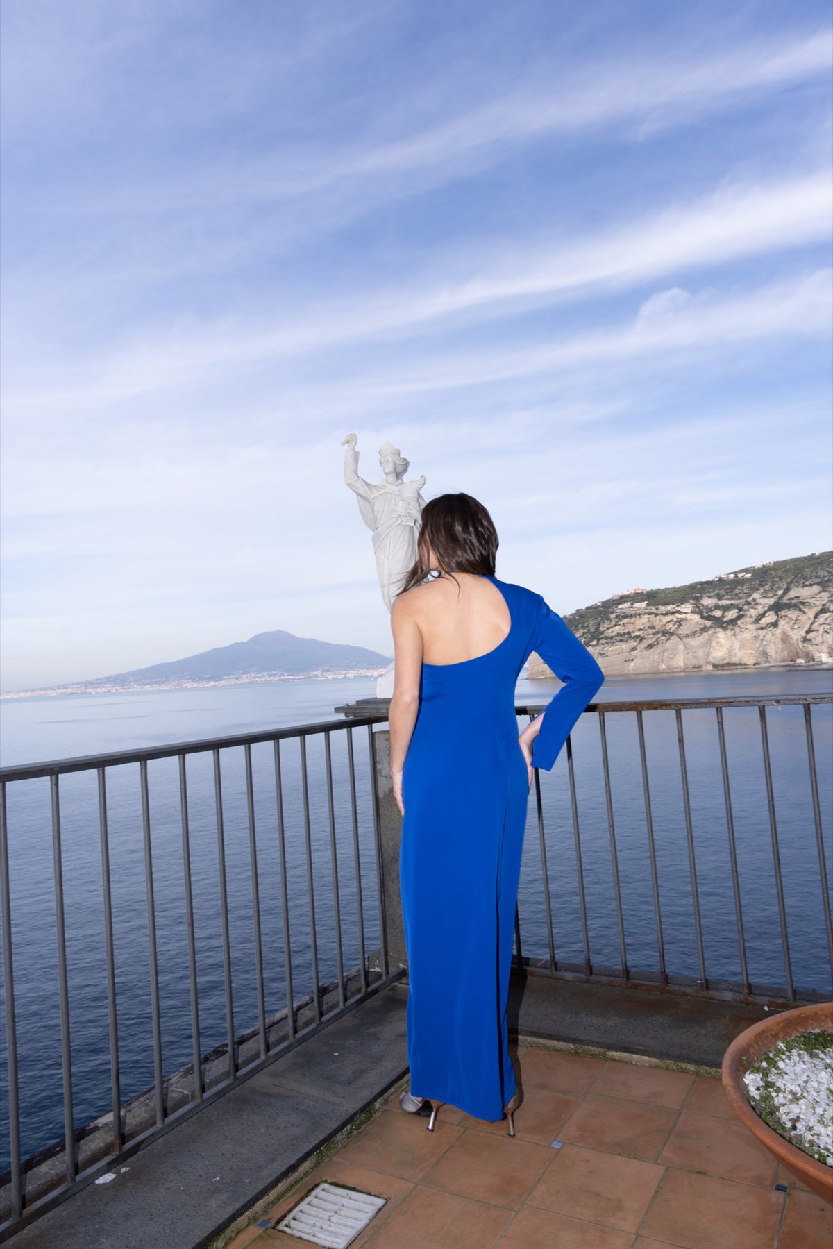 Abito Monospalla Blu
