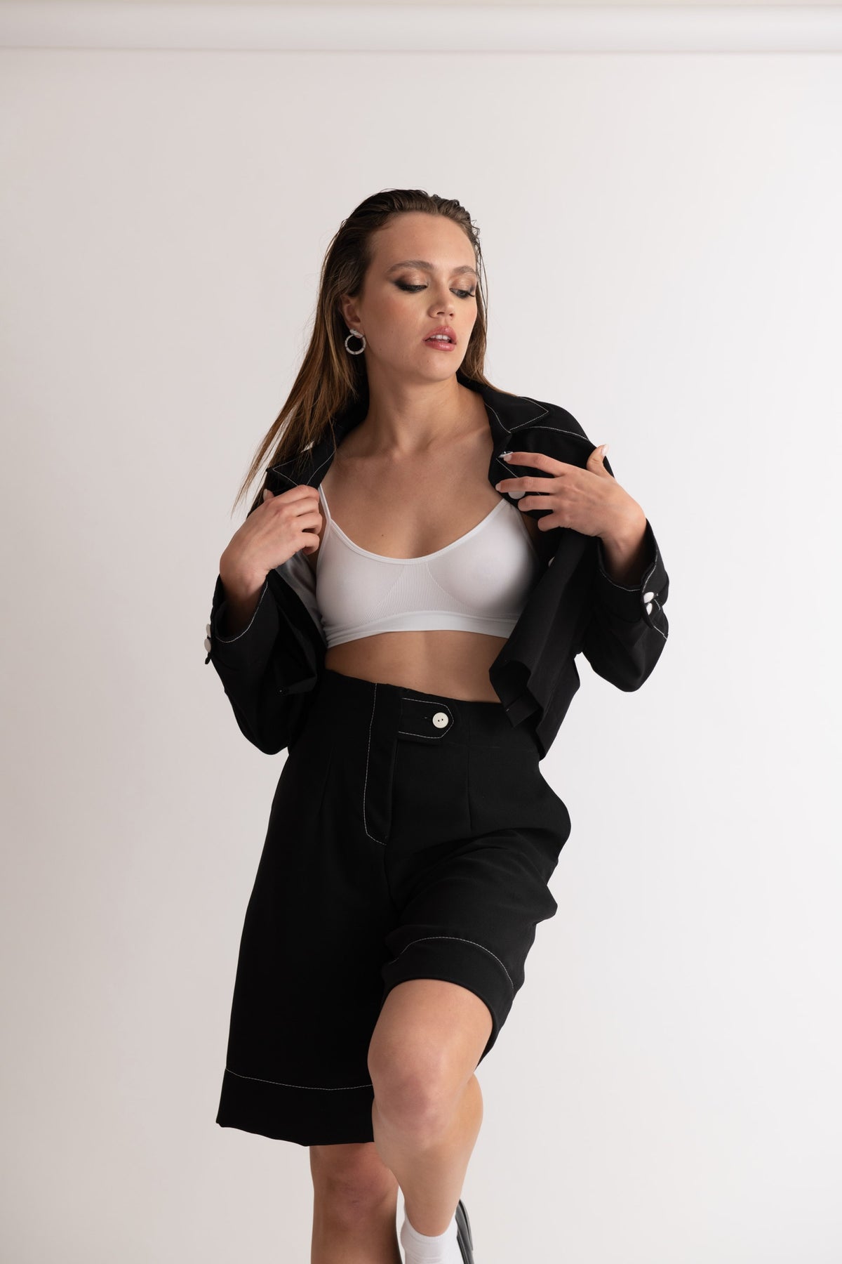 Giacca Over Cropped Clotilde