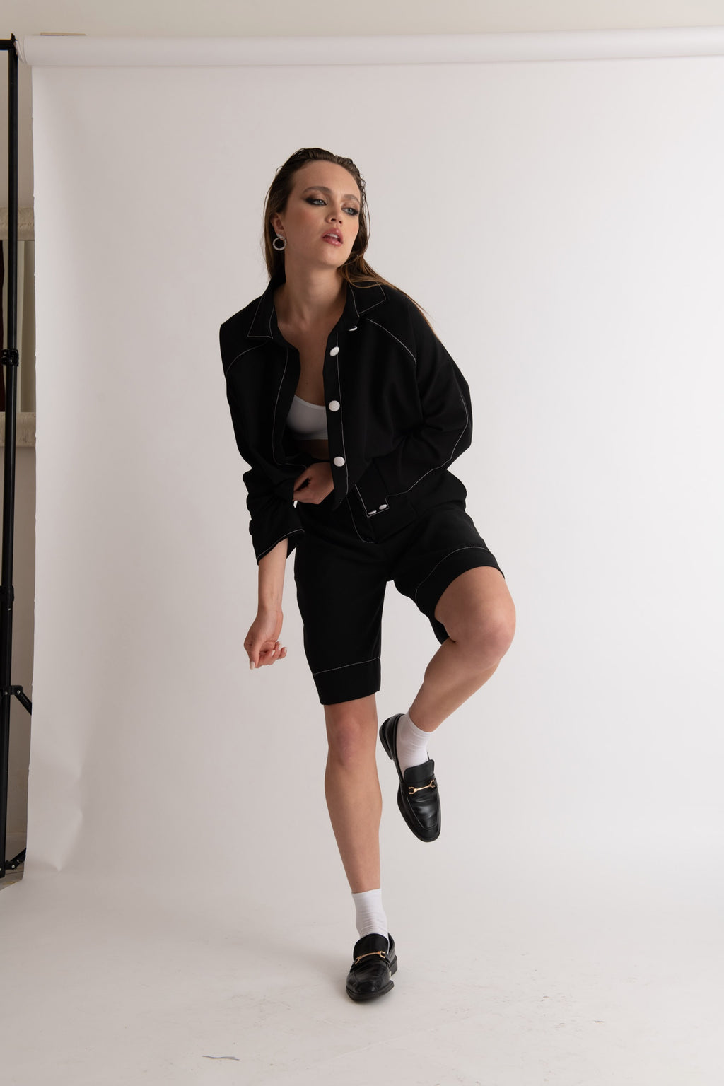 Giacca Over Cropped Clotilde
