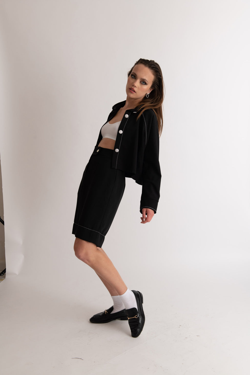 Giacca Over Cropped Clotilde