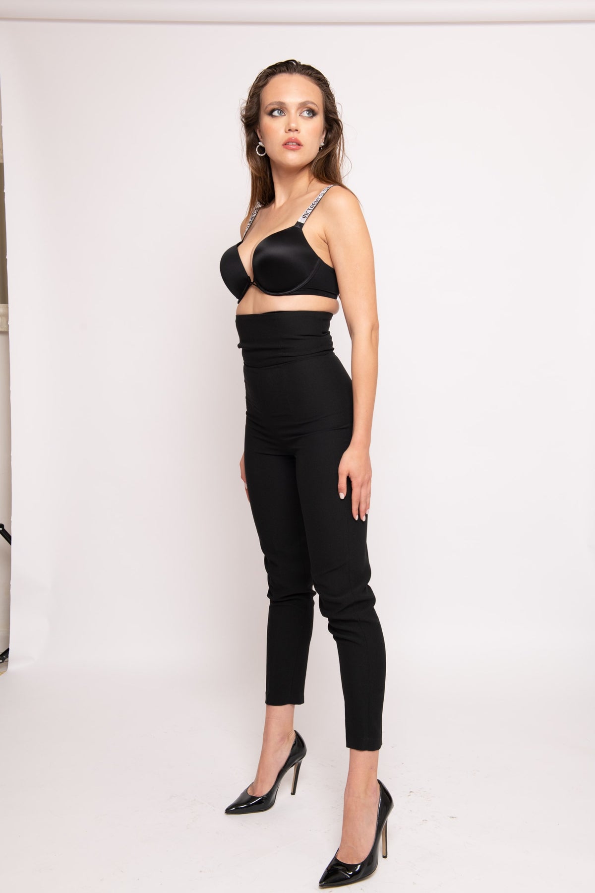 Pantaloni Sigaretta Vita Altissima